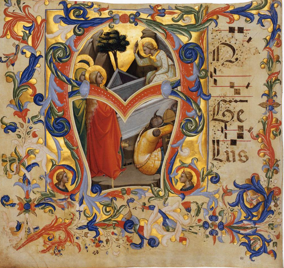 Lorenzo Monaco, The Three Marys at the Tomb