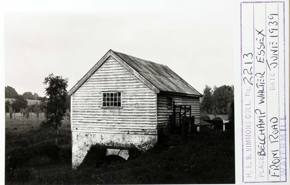 Belchamp Walter, Water Mill as it was 1939